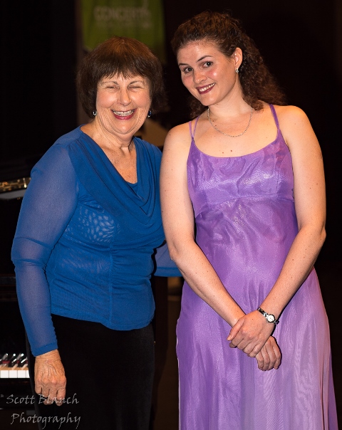 Charmaine Roberts, Townsville with accompanist Maryleigh Hand