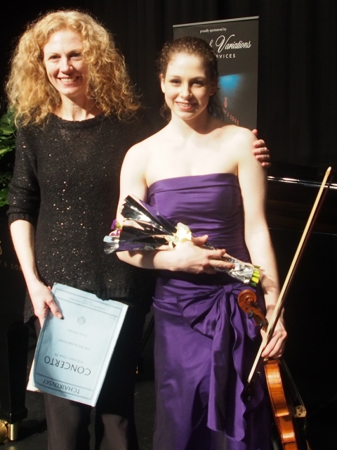 3rd - Lily Higson Spence, Brisbane (Violin)