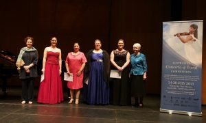 Adjudicator Cheryl Barker and Placegetters