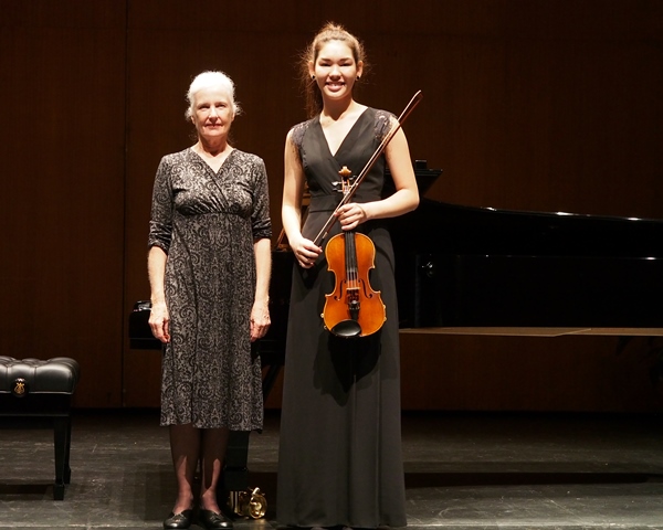 2nd - Sarah Hooton, Cairns - Violin | Accompanist: Prue Gibbs