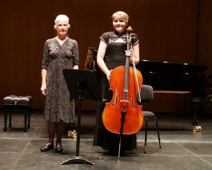 Ingrid Miller, Townsville - Cello | Accompanist: Prue Gibbs