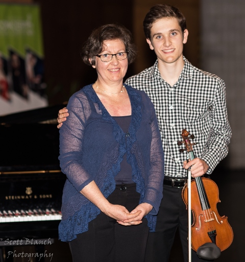 Highly Commended - Johnny van Gend, Brisbane with accompanist Jane van Gend