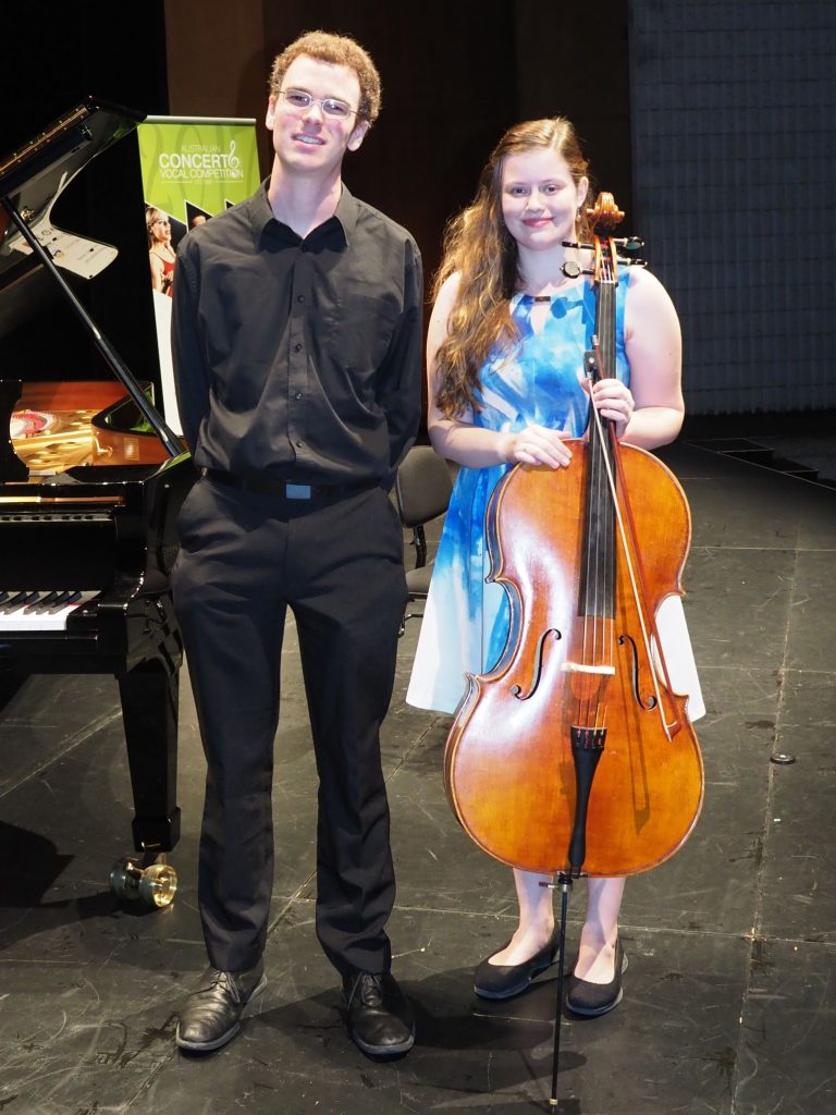 Elizabeth Hubbard, Brisbane with accompanist Robert Manley