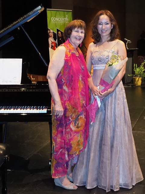 3rd - Rosa Zardus, Brisbane with accompanist Maryleigh Hand