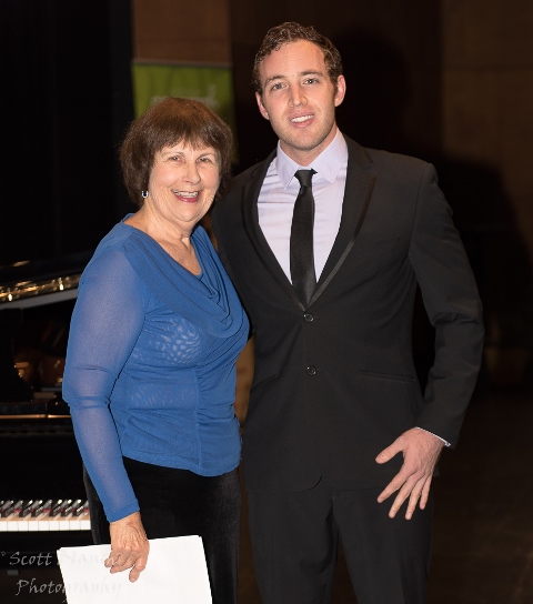 Peter Carmen, Townsville with accompanist Maryleigh Hand