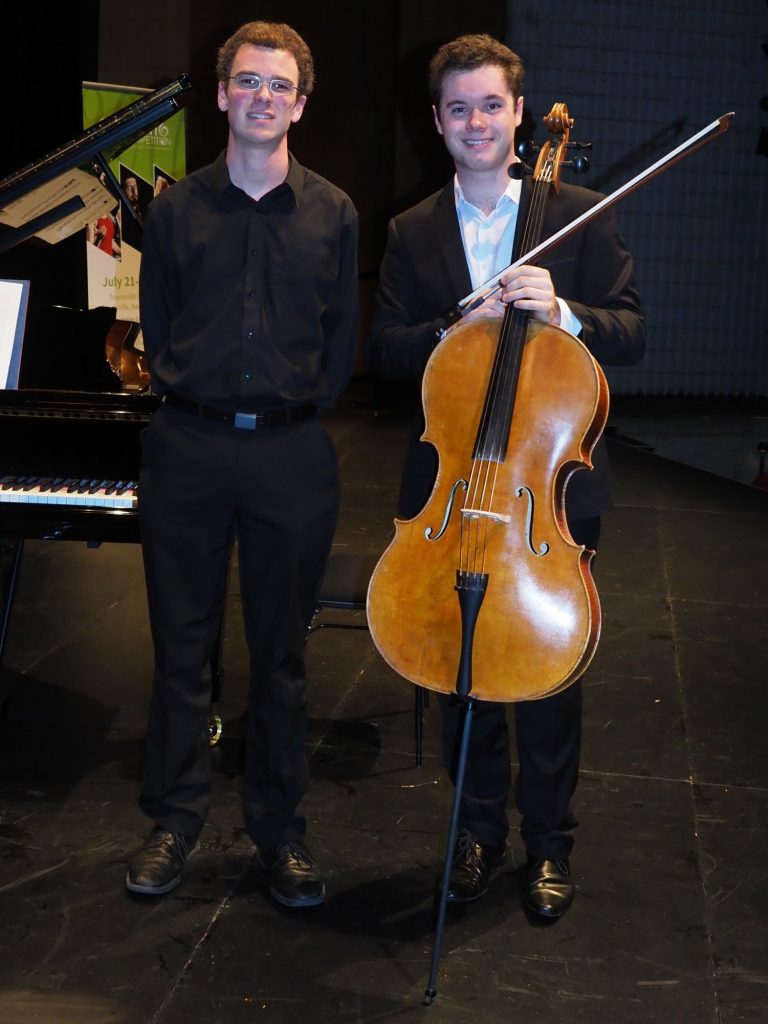 Sam Lucas, Montville with accompanist Robert Manley