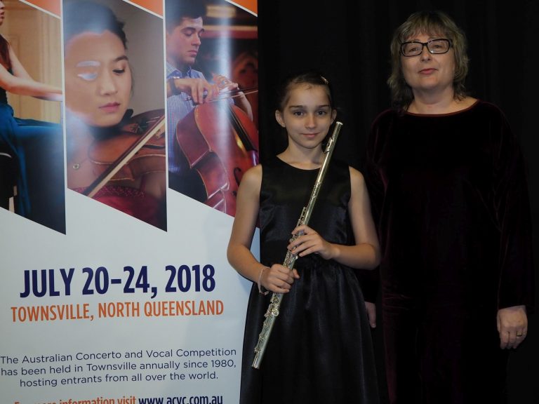 3rd - Elizabeth Russell Singapore with accompanist Larisa Tupitsyna