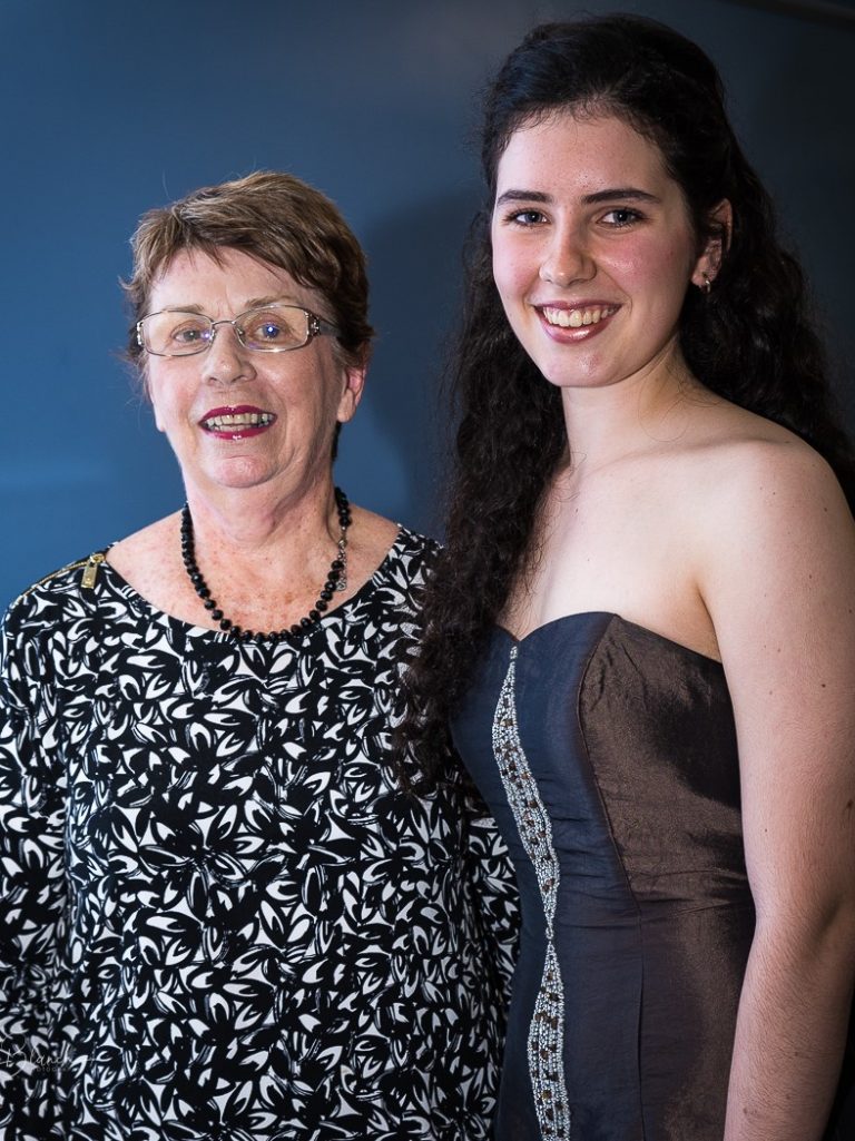 Jacalyn Adcock, Townsville with accompanist Carol Dall'Osto - Arties Music Encouragement Award
